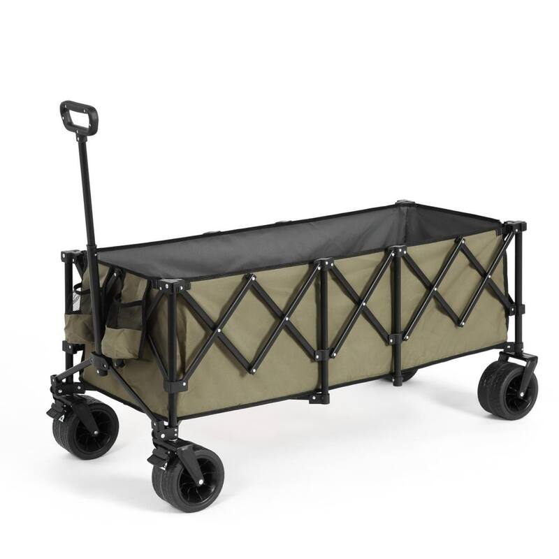 Foldable extension cart