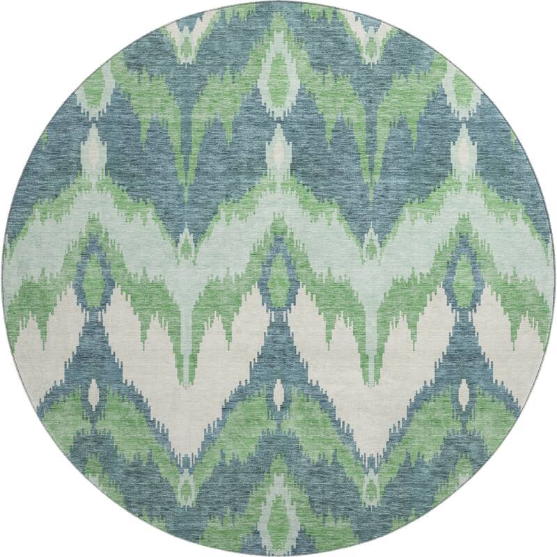 Premium Washable Super Soft Modern Ikat Mayfield Rug