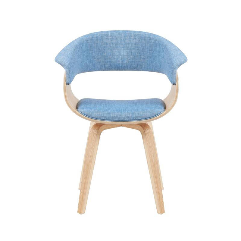 Carson Carrington Vamdrup Mid-Century Dining Chair with Bentwood Legs