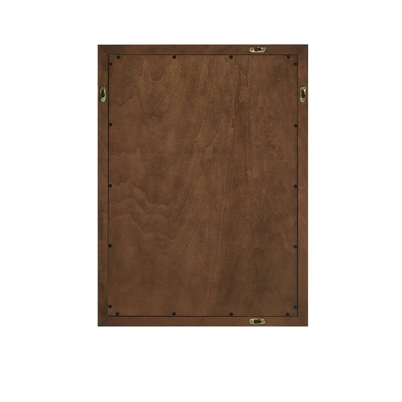 Frank Lloyd Wright USONIA® Progression 22 or 28-inch Wood Mirror