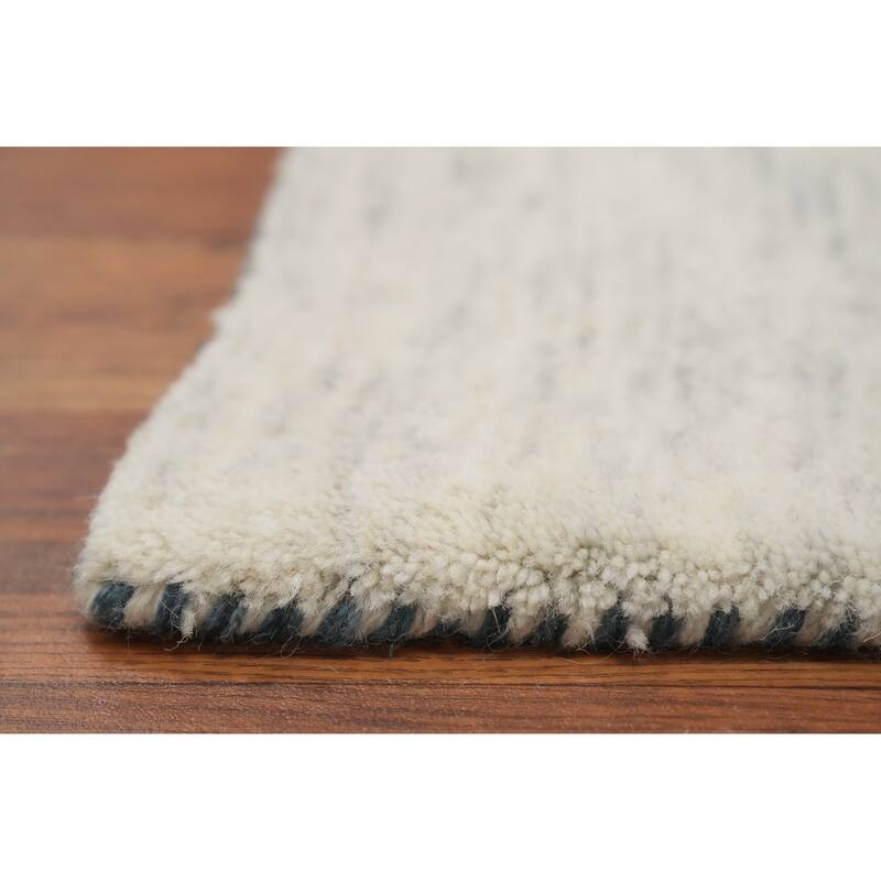 Hand Knotted Oriental 100% Wool Carpet Tribal Animal Pictorial Beige & Ivories Gabbeh Area Rug - 7' 9'' X 5' 0''