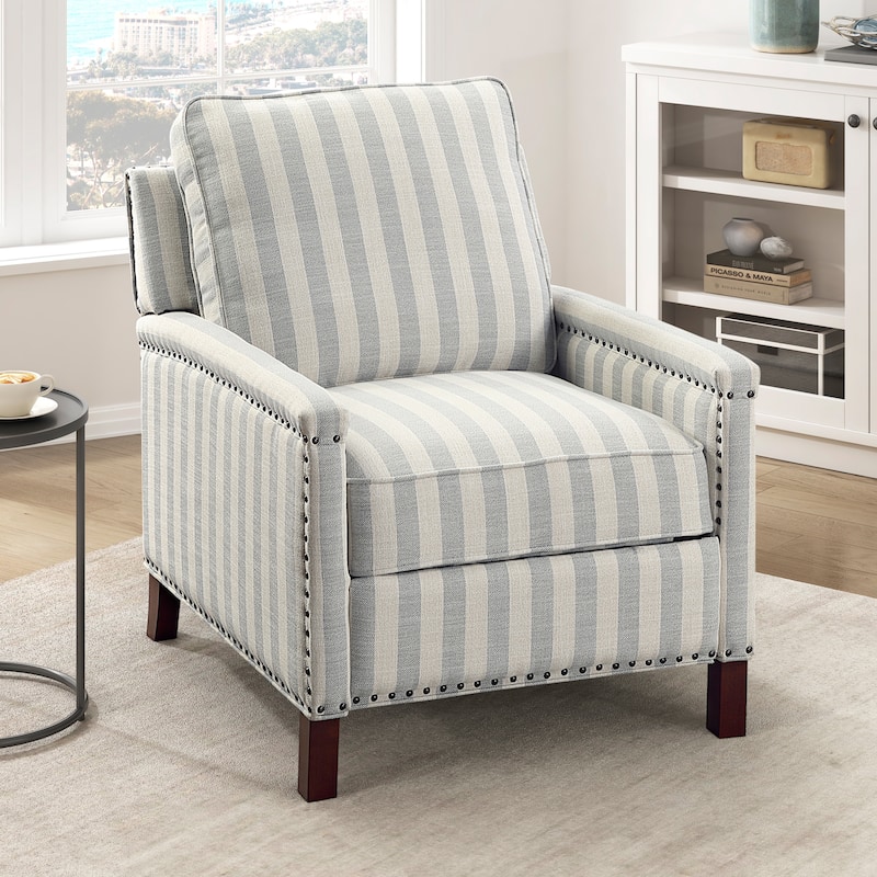 Ferron Fabric Push Back Reclining Chair