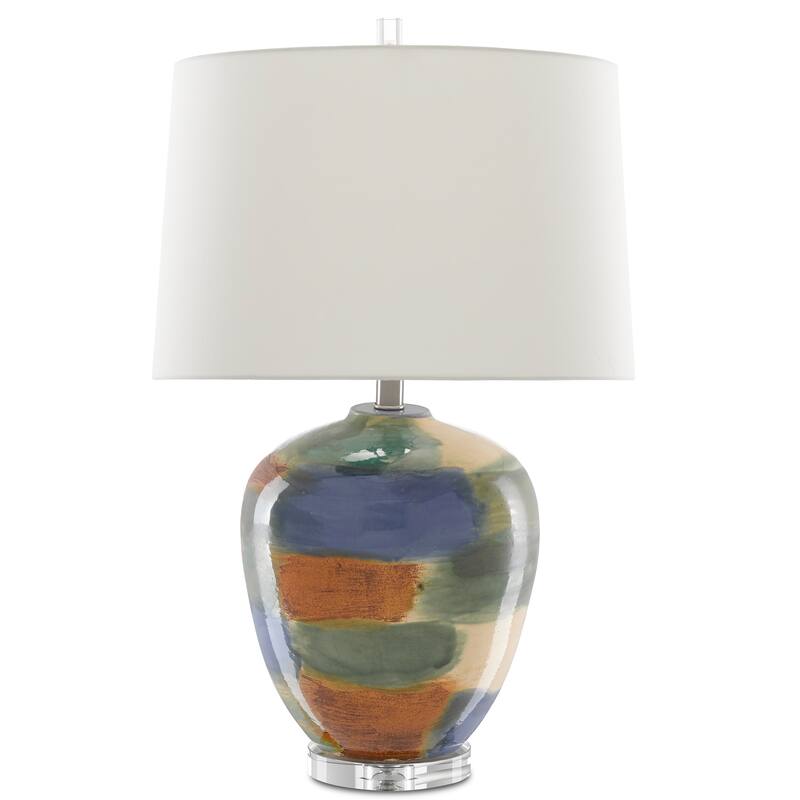 Currey & Company Rainbow Table Lamp - 27.25"h x 17"dia