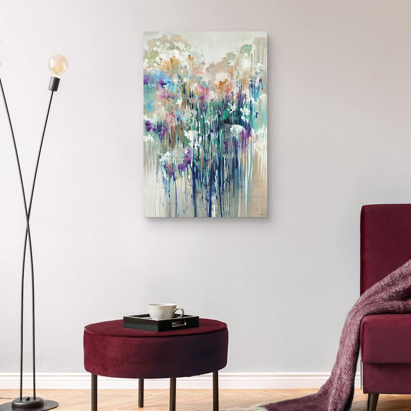 Glitter Field by K. Nari Canvas Art Print