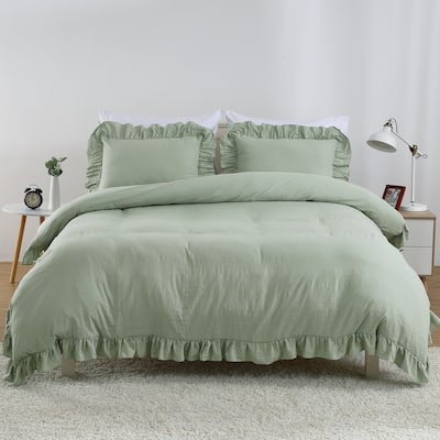 Super Soft 3Pcs Duvet Cover Set, with 1 Duvet Cover with 2 Pillow Shams