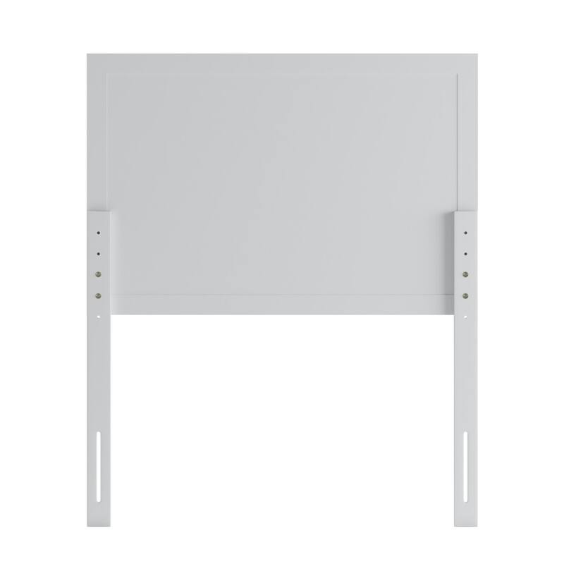 Contemporary Paneled Wooden Headboard Only