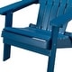 preview thumbnail 7 of 8, Plastic Folding Adirondack Chair