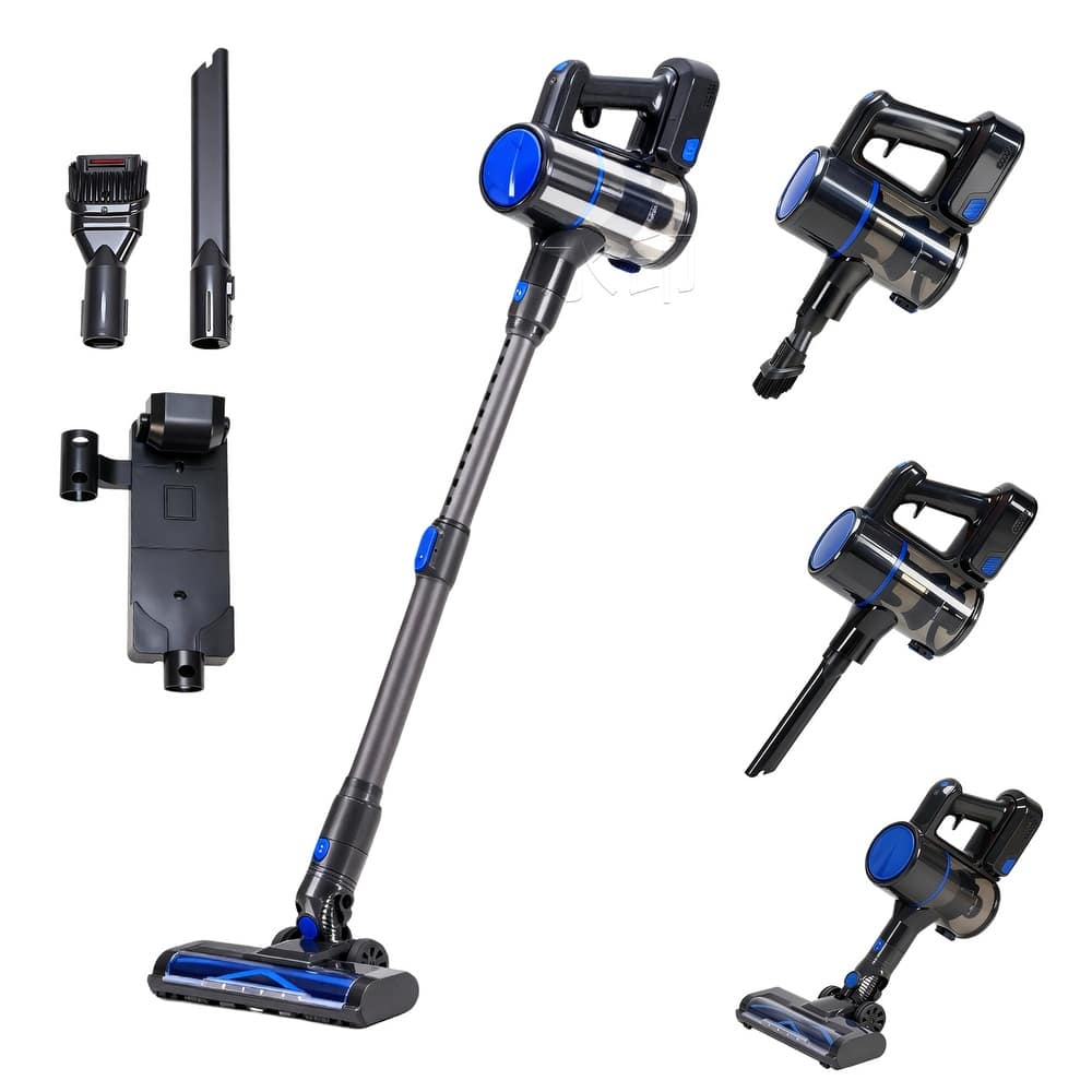 Cordless Vacuum Cleaner, Stick Vac, Powerful Suction, Rechargeable, Lightweight, and Versatile for Carpet, Hard Floor, Pet Hair