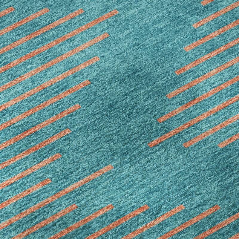 Premium Washable Super Soft Global Stripes Mayfield Rug