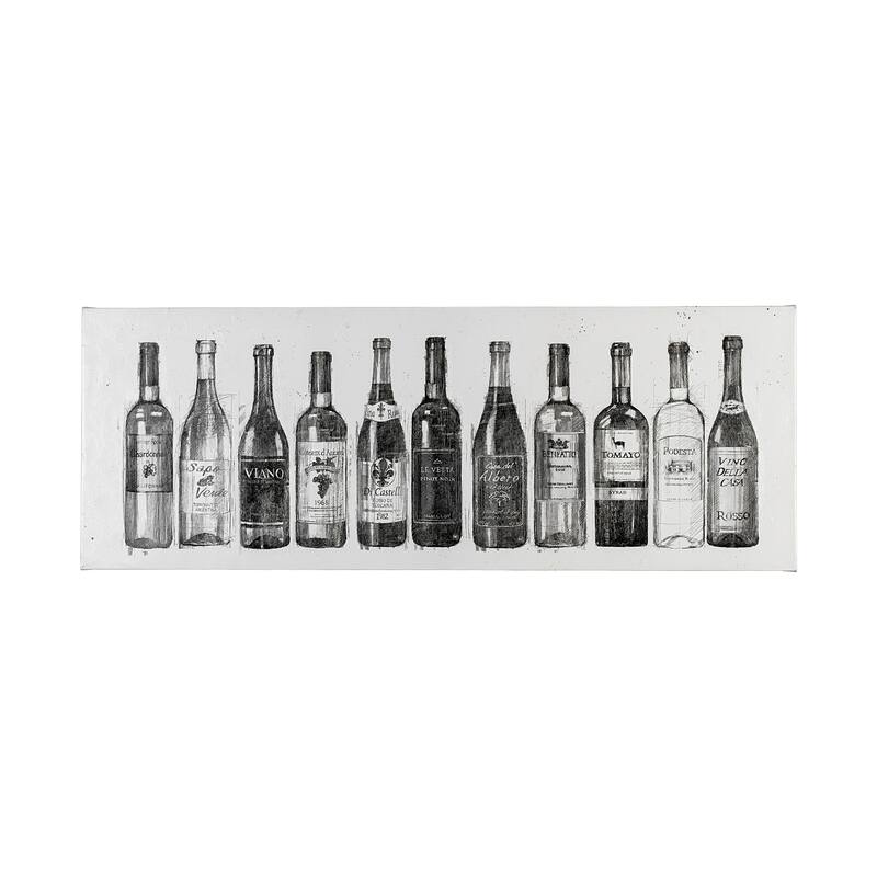 Wine Cellar Crop (78 x 26) Canvas Art Print - Large