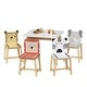 preview thumbnail 10 of 11, 5 Piece Kid’s Wooden Table and Chair Set