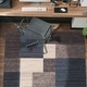 preview thumbnail 18 of 90, World Rug Gallery Modern Boxes Design Non-slip (Non-skid) Area Rug