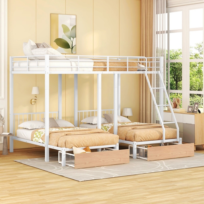 Three bunk on sale bed set