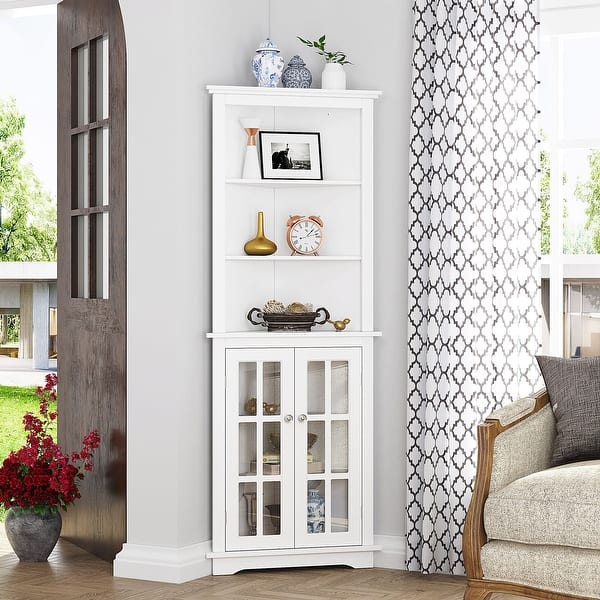 https://ak1.ostkcdn.com/images/products/is/images/direct/1ac47459ae2cff02a1c9801bc690625b93309f01/Spirich-Home-Bathroom-Tall-Corner-Storage-Cabinet%2C-Floor-Slim-Display-with-Glass-Doors-and-Adjustable-Shelves-White.jpg?impolicy=medium