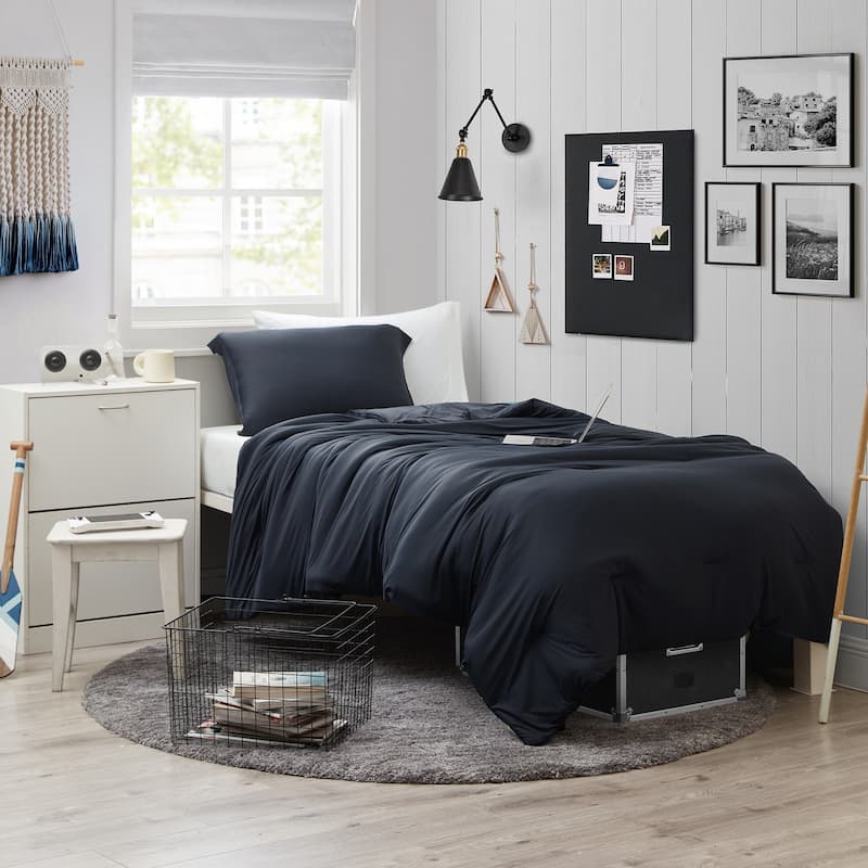 Cool It Boi® - Coma Inducer® Oversized Comforter Set - Black - Twin XL