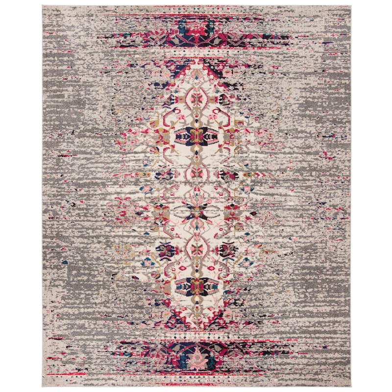 SAFAVIEH Monaco Iginia Distressed Boho Rug