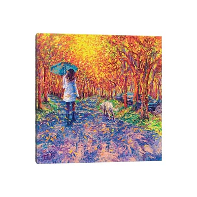 iCanvas "Windy White Coats" by Iris Scott Canvas Print