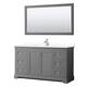 Option Dark Gray, Chrome Trim, Giotto Quartz Top