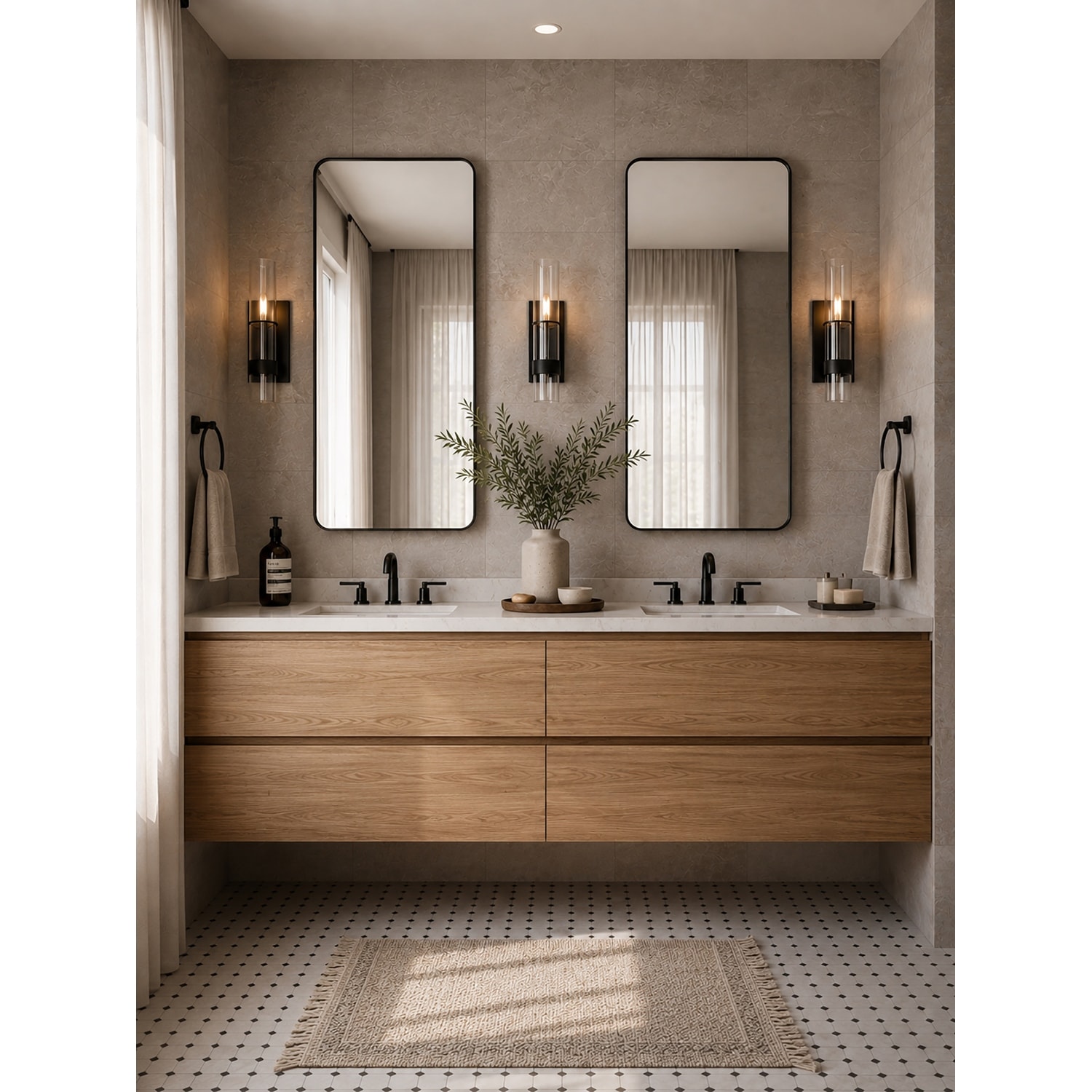 Varaluz Cardiff Architectural Wall Sconce - Matte Black