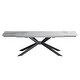 preview thumbnail 4 of 40, 110.24'' Extendable Rectangular Sintered Stone Dining Table For 6-10 People