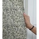 preview thumbnail 4 of 11, Fabdivine Linen Block Print Curtain Panel Pleated Drapery Floral Window Treatments Boho Printed Dining Room Décor, Kudrat