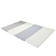 preview thumbnail 1 of 5, Mirabell Play Mat, Cream and Gray, 4 layers (78.7" x 39.4") - cream and gray cream and gray