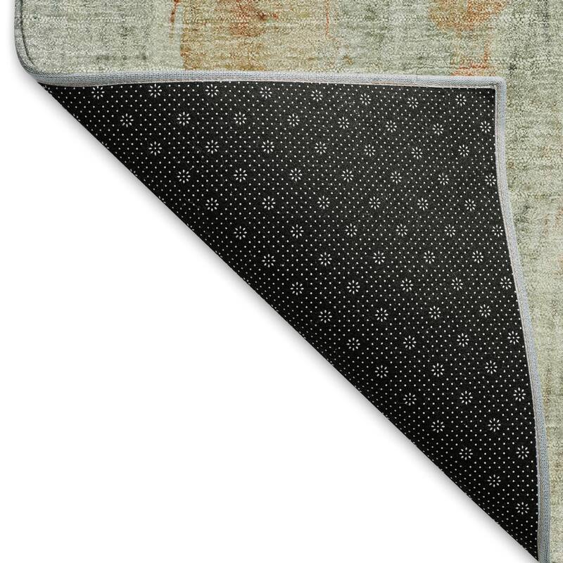 Machine Washable Indoor/ Outdoor Muted Ombre Chantille Rug