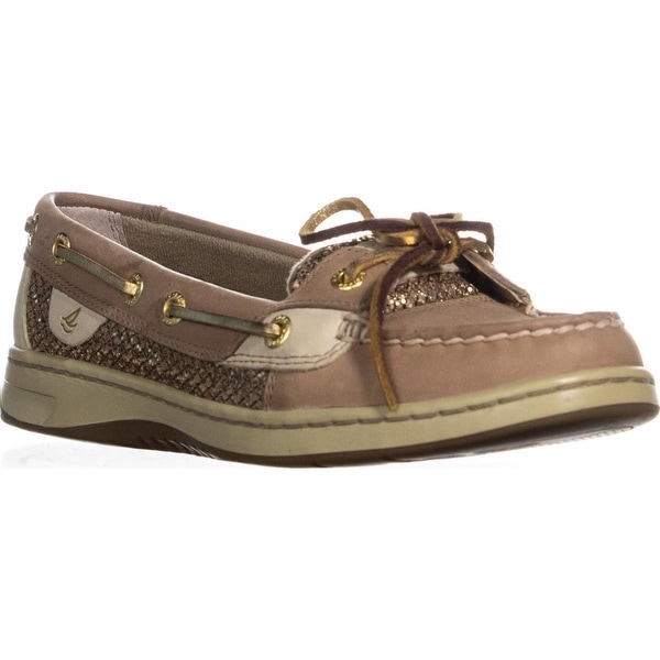 sperry angelfish gold glitter