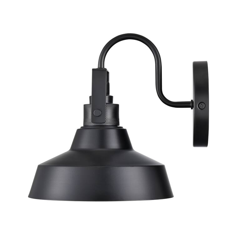 Millennium Lighting Axell 1 Light Outdoor Wall Sconce in Powder Coat Black