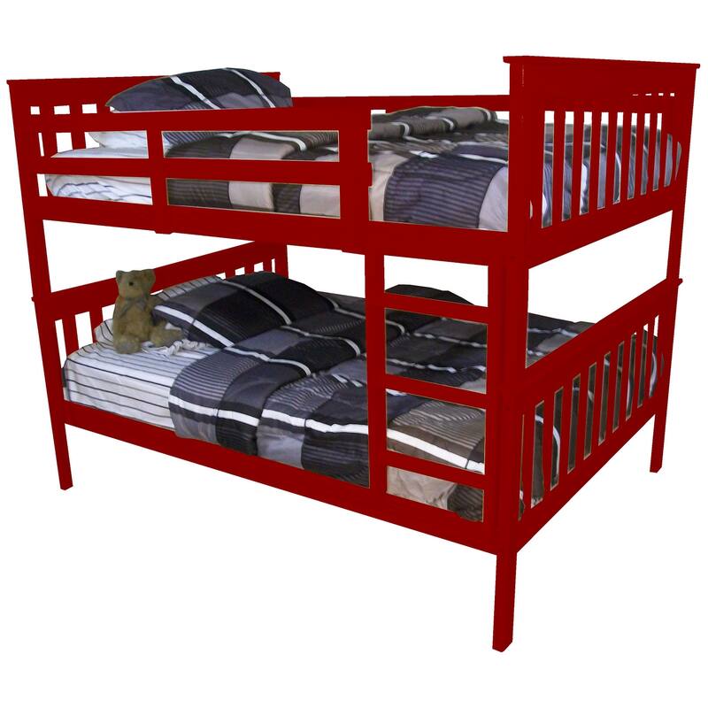 Pine Full Mission Bunkbed
