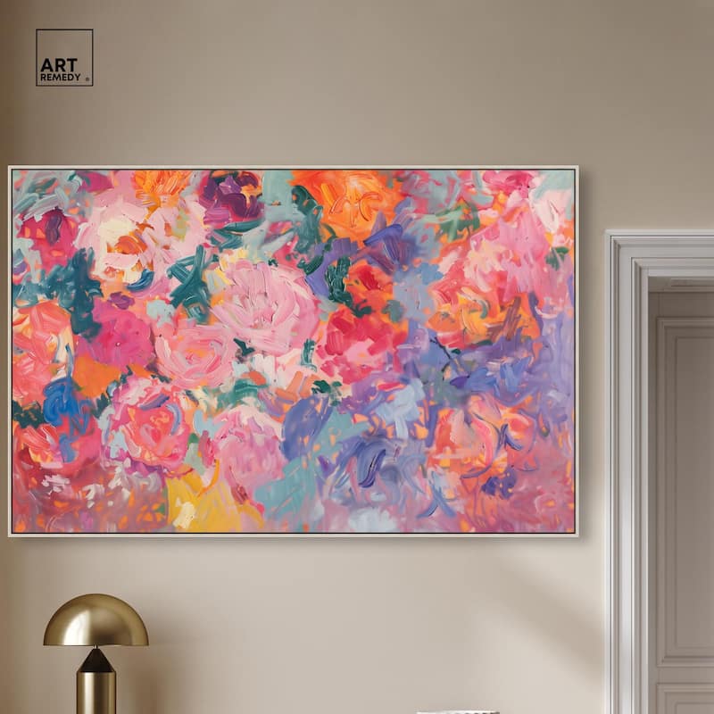 Kaleidoscope of Color Canvas by Art Remedy