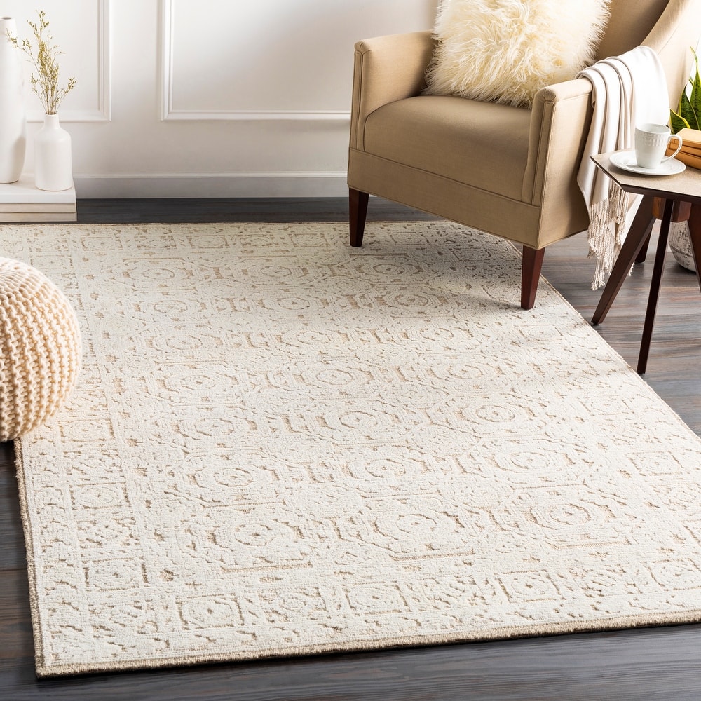 Surya Great Smials Handmade Wool Farmhouse Area Rug