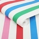 preview thumbnail 3 of 2, Joules Country Critters Chunky Stripe White and Rainbow Wallpaper