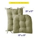 preview thumbnail 4 of 4, Sweet Home Collection Rocking Chair Cushion Set
