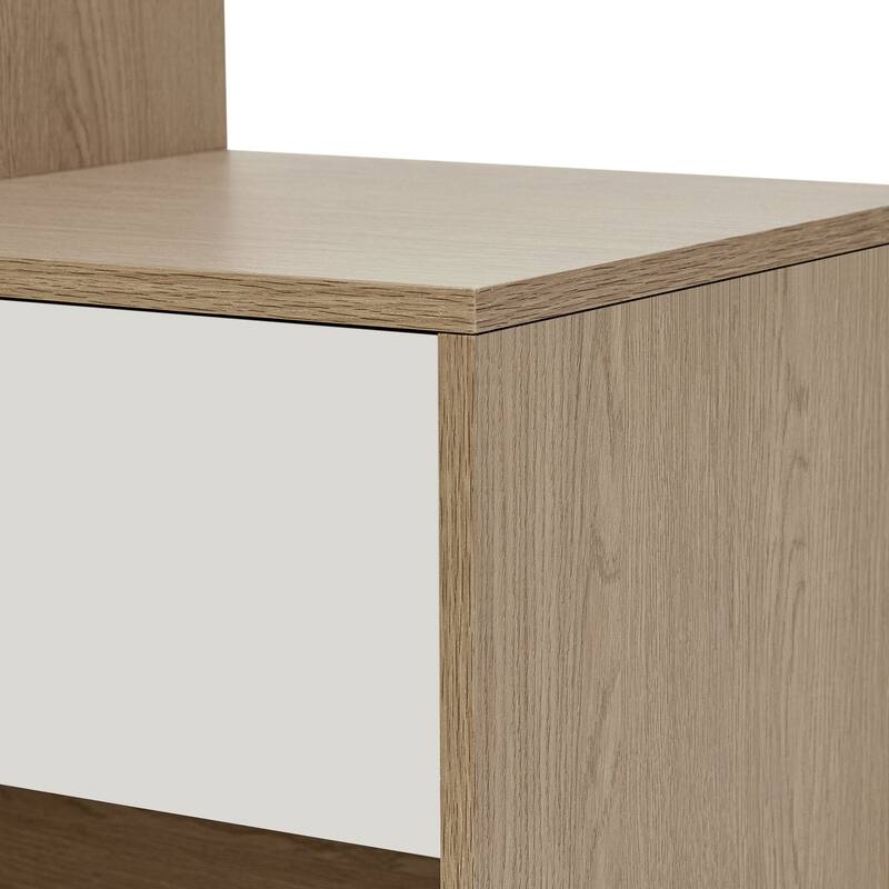 Multi-functional Shoe Storage Cabinet with Adjustable Shelves for 12 Pairs Entryway Shoe Storage with Shoe Bench