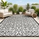 preview thumbnail 8 of 20, JONATHAN Y Ourika Textured Weave Indoor/Outdoor Area Rug