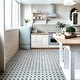 preview thumbnail 1 of 15, Merola Tile Harmonia Kings Star Blue 13" x 13" Ceramic Floor and Wall Tile Case (10 Tiles)