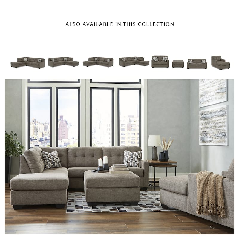 Signature Design by Ashley Mahoney Chaise - 35"W x 62"D x 37"H