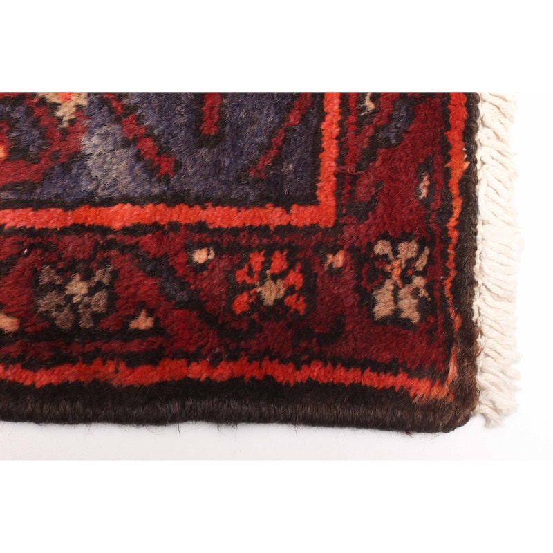 ECARPETGALLERY Hand-knotted Andelz Red Wool Rug - 4'7 x 7'5