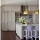 preview thumbnail 8 of 18, Set of 2 Modern High Back Side Armless Bar Stools With Backs Chairs For Kitchen Island Home Indoor Outdoor Patio Clear