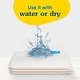 preview thumbnail 6 of 6, 10 Organic Cotton Wipes - White