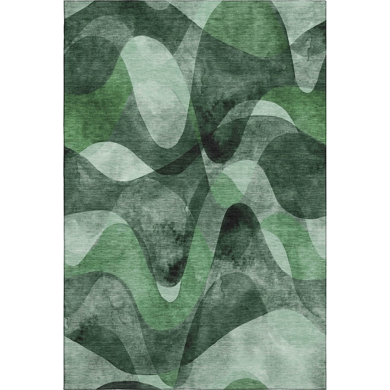Premium Washable Super Soft Abstract Contemporary Mayfield Rug