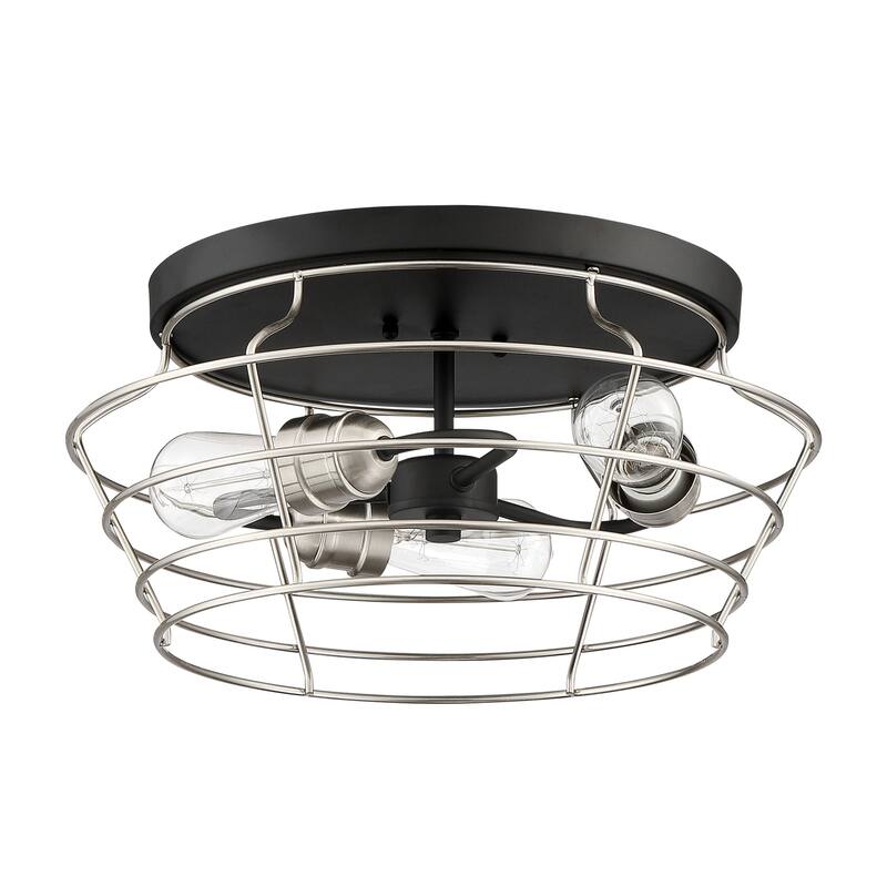 Craftmade Thatcher 3 Light 17" Wide Flush Mount Ceiling Fixture