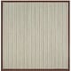 preview thumbnail 25 of 47, SAFAVIEH Natural Fiber Reintraut Sisal Rug 6' Square - Teal/Brown - Square