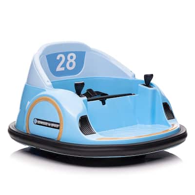 12V Kids Ride On Bumper Car Toddlers Electric Bumping Car