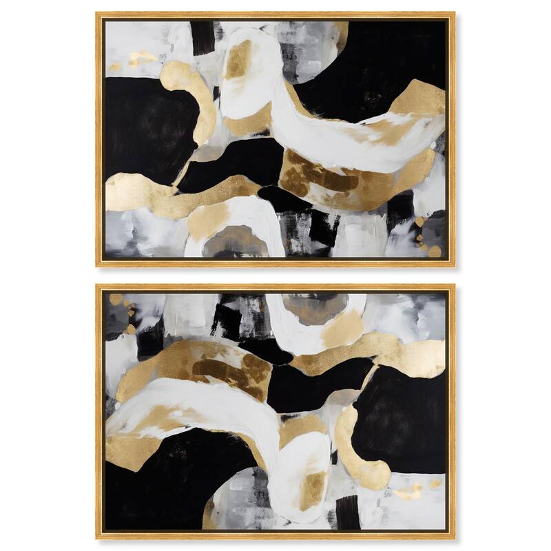 Sunset Beach Drive Canvas by Art Remedy - 15" x 10" - White