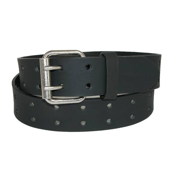 Shop Dickies Men S Leather Two Hole Double Prong Bridle Belt