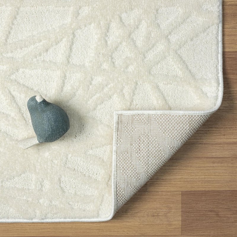 Luxe Weavers Geometric Abstract Lines Area Rug