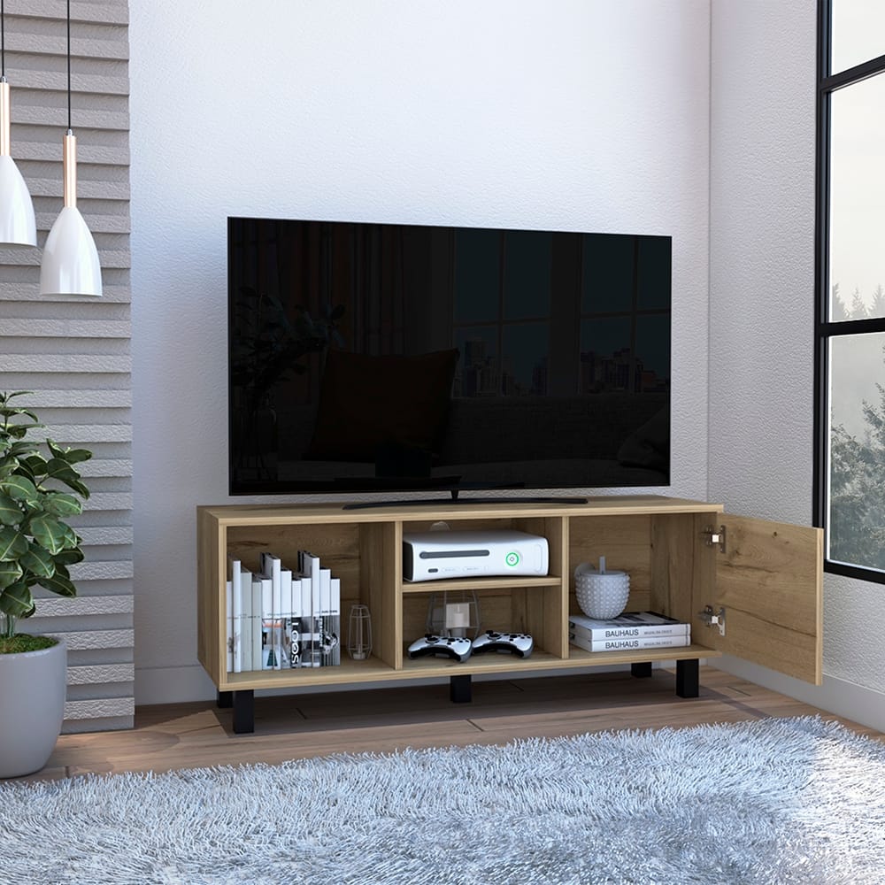 Tv Stand for TV´s up 43" Three Open Shelves Fredericia