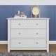 preview thumbnail 17 of 22, Child Craft Atwood 3-Drawer Dresser Mattewhite